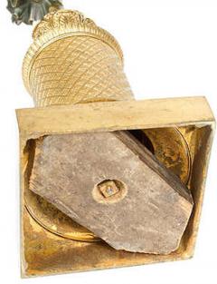 PAIR OF CHARLES X BRONZE CANDELABRAS - 2259365