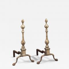 PAIR OF CHIPPENDALE ANDIRONS - 4401185