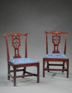PAIR OF CHIPPENDALE SIDE CHAIRS - 3732425