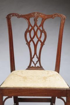 PAIR OF CHIPPENDALE SIDE CHAIRS - 3882456