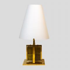 PAIR OF CUBI TABLE LAMPS ITALIAN MIDCENTURY STYLE - 2665044