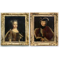 PAIR OF EARLY 18TH CENTURY ROYAL PORTRAITS - 1271923