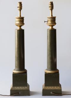 PAIR OF EARLY 19TH CENTURY BRONZE CARCEL LAMPS CONVERTED TO ELECTRICITY - 4598540