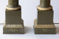 PAIR OF EARLY 19TH CENTURY BRONZE CARCEL LAMPS CONVERTED TO ELECTRICITY - 4598546