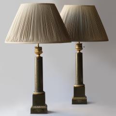 PAIR OF EARLY 19TH CENTURY BRONZE CARCEL LAMPS CONVERTED TO ELECTRICITY - 4603338