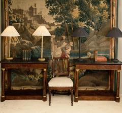 PAIR OF EARLY 19TH CENTURY EMPIRE MAHOGANY CONSOLE TABLES - 661426