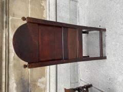 PAIR OF ENGLISH 17TH CENTURY PERIOD OAK HALL CHAIRS - 3435013