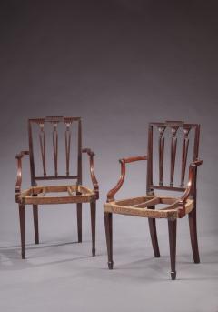 PAIR OF FEDERAL ARM CHAIRS - 4217798