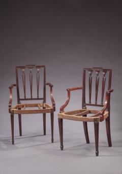 PAIR OF FEDERAL ARM CHAIRS - 4217800