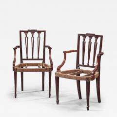 PAIR OF FEDERAL ARM CHAIRS - 4218470