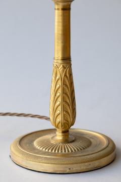 PAIR OF FINE QUALITY GILT BRONZE CANDLESTICKS CONVERTED TO TABLE LAMPS - 4574802
