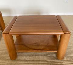 PAIR OF FRENCH ELM TABLES - 2241333