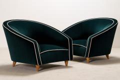 PAIR OF ITALIAN ARMCHAIRS CIRCA 1950 60 - 4449602