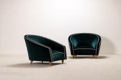 PAIR OF ITALIAN ARMCHAIRS CIRCA 1950 60 - 4449607