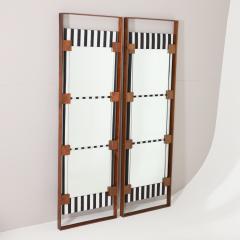 PAIR OF MODERNIST ITALIAN MIRRORS - 2637419