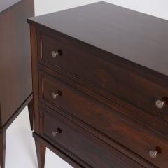 PAIR OF NEOCLASSICAL BEDSIDE COMMODES - 2607075