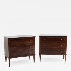 PAIR OF NEOCLASSICAL BEDSIDE COMMODES - 2609160