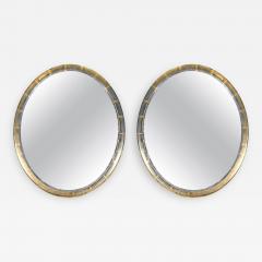 PAIR OF OVAL MIRRORS - 1880449