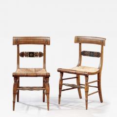 PAIR OF PAINTED FANCY CHAIRS - 3139621
