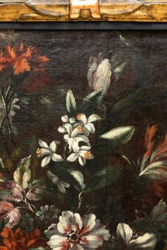 PAIR OF PAINTINGS OF FLOWERS SPANISH SCHOOL 18TH CENTURY - 1271306