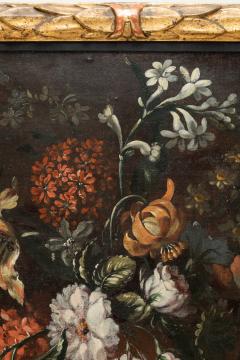PAIR OF PAINTINGS OF FLOWERS SPANISH SCHOOL 18TH CENTURY - 1271307