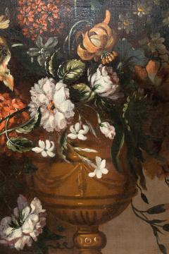 PAIR OF PAINTINGS OF FLOWERS SPANISH SCHOOL 18TH CENTURY - 1271308