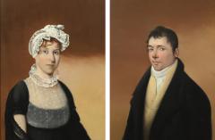 PAIR OF PORTRAITS GEORGE AND MARIA VASSAR BOOTH - 3135044