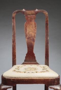 PAIR OF QUEEN ANNE COMPASS SEAT SIDE CHAIRS - 4747952