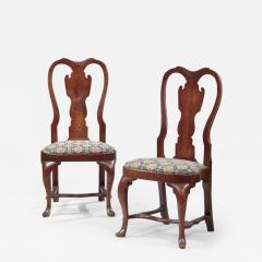 PAIR OF QUEEN ANNE SIDE CHAIRS - 3944616