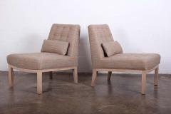 PAIR OF SLIPPER CHAIRS BY EDWARD WORMLEY FOR DUNBAR - 2833168