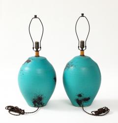 PAIR OF TABLE LAMPS BY CALIFORNIA CERAMIC DESIGNS - 3563039