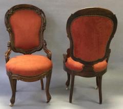 PAIR OF VICTORIAN WALNUT SIDE CHAIRS - 2895401