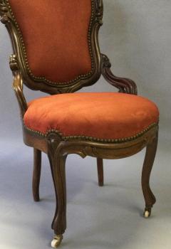 PAIR OF VICTORIAN WALNUT SIDE CHAIRS - 2895406