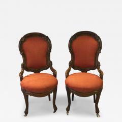 PAIR OF VICTORIAN WALNUT SIDE CHAIRS - 2896926