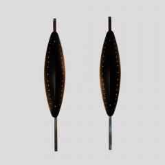 PAIR OF VINTAGE ITALIAN DESIGN PARABOLA WALL LAMPS - 2335486