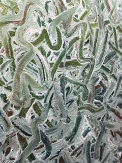 PARK Inhyuk GREEN LANDSCAPE 91 x 116 Abstract oil painting on canvas - 4199726