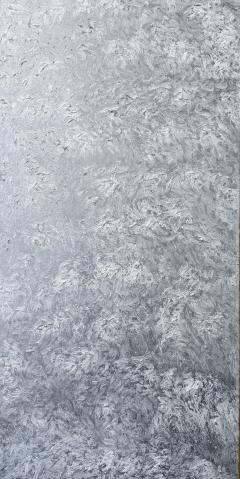 PARK Inhyuk GREY LANDSCAPE 50 x 100 Abstract oil painting on canvas - 4198954