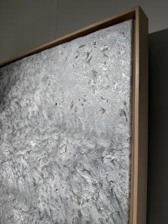 PARK Inhyuk GREY LANDSCAPE 50 x 100 Abstract oil painting on canvas - 4199086