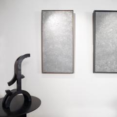 PARK Inhyuk GREY LANDSCAPE 50 x 100 Abstract oil painting on canvas - 4199115