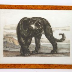 PAUL JOUVE Paul Jouve Standing Panther Circa 1920 - 2093048