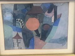 PAUL KLEE PRINT IN ANTIQUE FRAME - 4128557