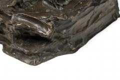 PAUL TROUBETZKOY bronze figure of 19th century seated woman Mary Clark de Brab - 4626095