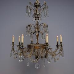 PAir of fine Italian 1940s tole chandeliers - 4316341