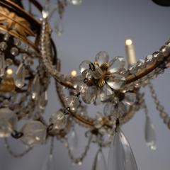 PAir of fine Italian 1940s tole chandeliers - 4316344