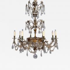 PAir of fine Italian 1940s tole chandeliers - 4319660