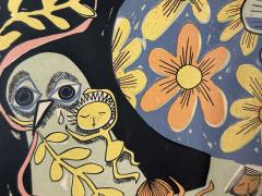 PENCIL SIGNED ABSTRACT BIRD TITLED FLIGHT - 4503389