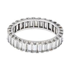 PLATINUM 1 50CTS VINTAGE BAGUETTE DIAMOND ETERNITY ETERNITY BAND - 2594949