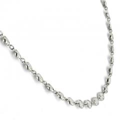 PLATINUM 11 57CTTW DIAMOND BY THE YARD NECKLACE - 3486940