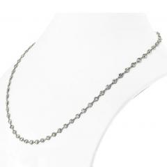 PLATINUM 11 57CTTW DIAMOND BY THE YARD NECKLACE - 3486941