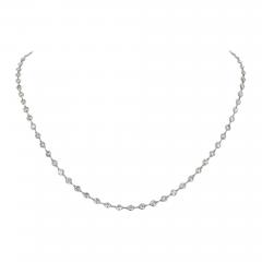 PLATINUM 11 57CTTW DIAMOND BY THE YARD NECKLACE - 3489263